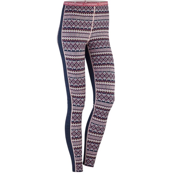 Kari Traa Women's Lune Base Layer Bottoms Thermal Pants L - Picture 1 of 10